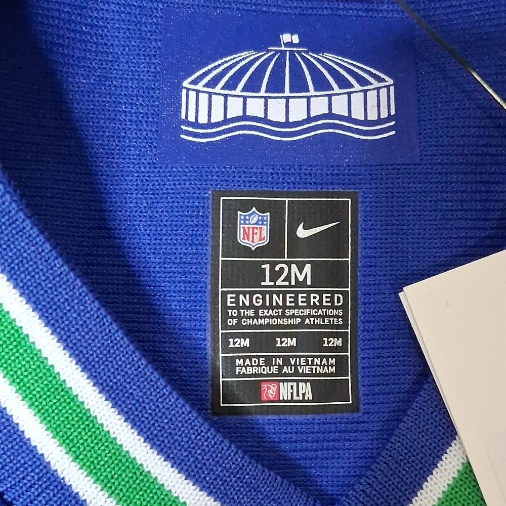Nike Kids Seattle Seahawks #14 Metcalf Football Jersey